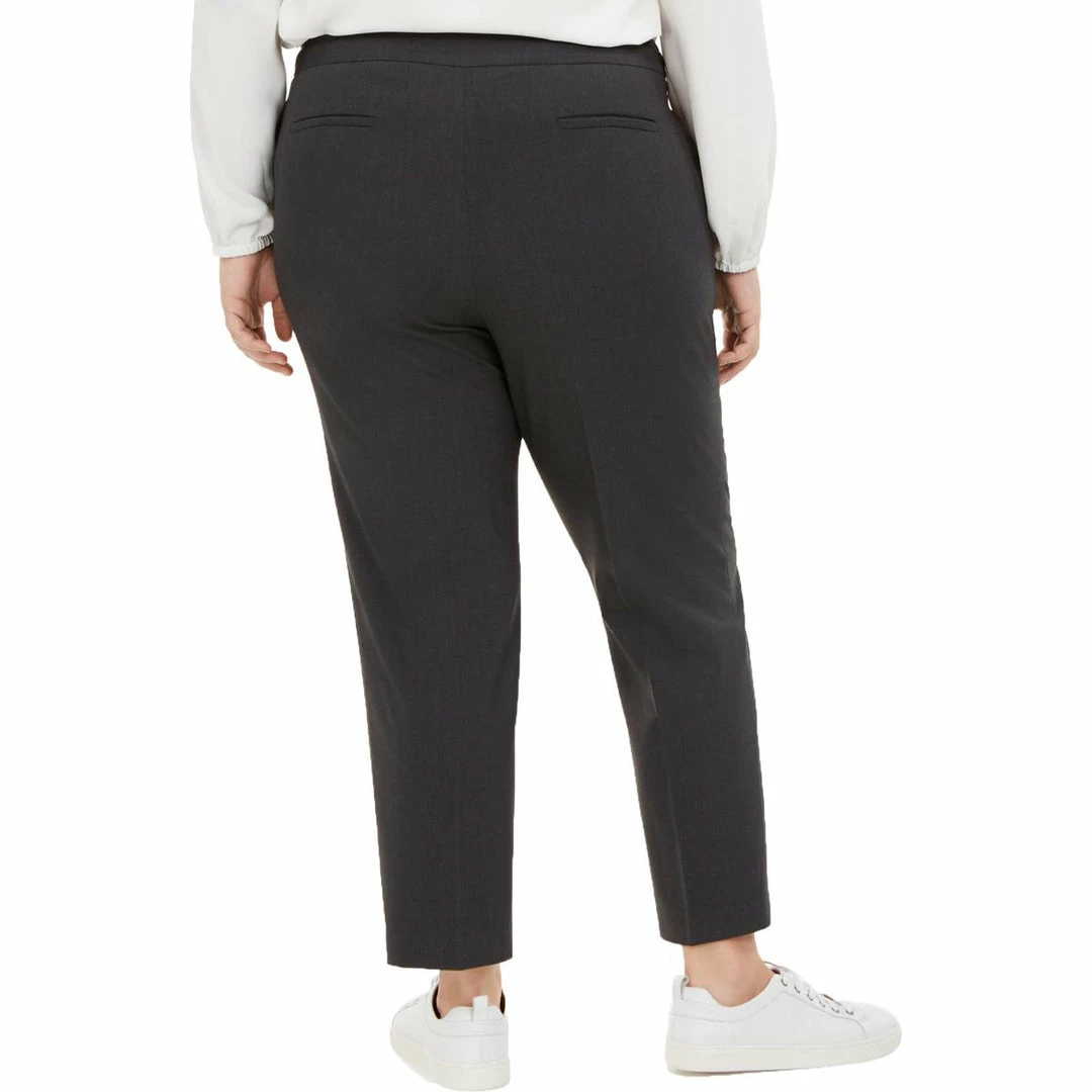 Bar III Plus Womens Elastic-Waist Suit-Separates Pants 4 Bar III Plus Womens Elastic-Waist Suit-Separates Pants - Image 2