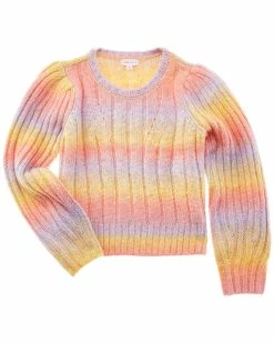 kids Design History Rainbow Wool-Blend Sweater
