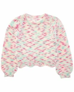 kids Design History Scalloped Sweater