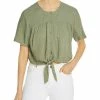 Design History Womens Textured Knot-Front Blouse -Design History Store Online 0a1a2403e5cf406c88fb647cf601cfee 92f5ed83 bb07 46b0 9a28 9de989fd479a 1080x