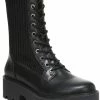 Bar III Taryin Womens Outdoors Zipper Combat & Lace-up Boots