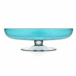 Godinger 99957 14 in. Rondo Sea Blue Bowl