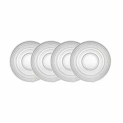 Godinger 42306 7.5 in. Lumina Salad Plates - Set of 4
