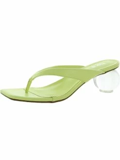 Design History Store Online 18 Bar III Corteta Womens Heels Square Toe Thong Sandals