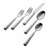 Godinger 84259 Austin 18-10 Stainless Steel Flatware Set, Satin - 20 Piece