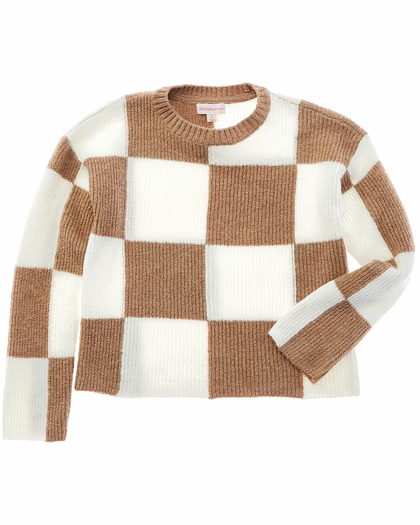 kids Design History Checkered Sweater 3 kids Design History Checkered Sweater