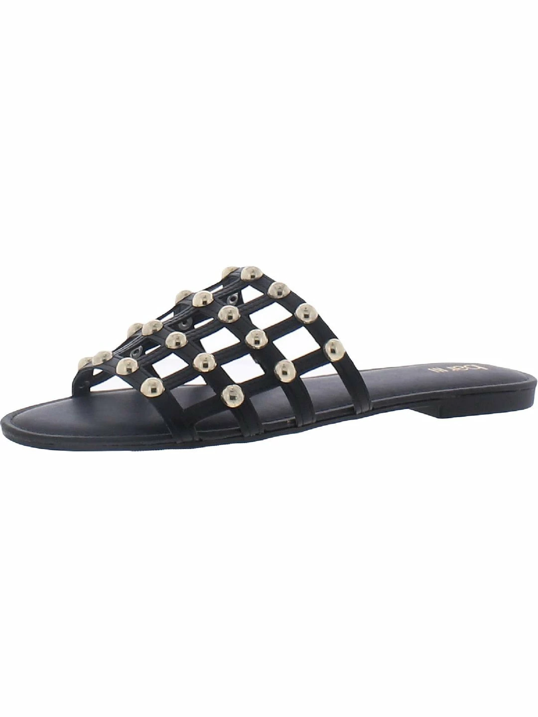 Bar III Pecanna Womens Faux Leather Caged Slide Sandals 9 Bar III Pecanna Womens Faux Leather Caged Slide Sandals - Image 7