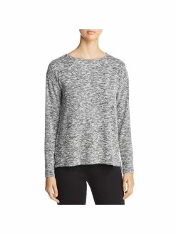 Design History Hatchi Womens Long Sleeve Faux Layered Blouse