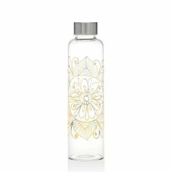 Godinger 64037 Indian Design Glass Bottle