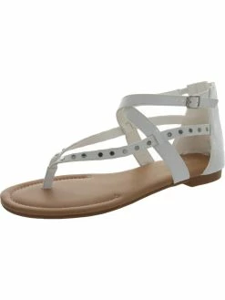 Design History Store Online 30 Bar III Talyap Womens Padded Insole Strappy Thong Sandals