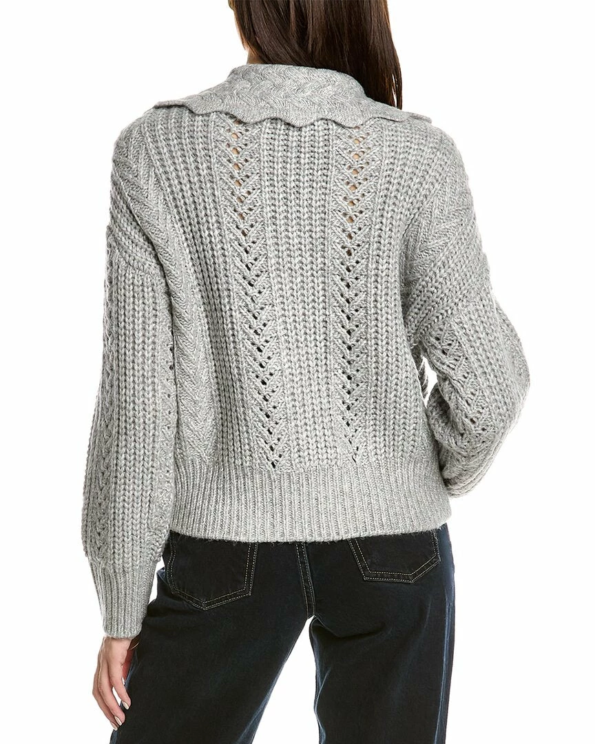 women Design History V-Neck Sweater 4 women Design History V-Neck Sweater - Image 2