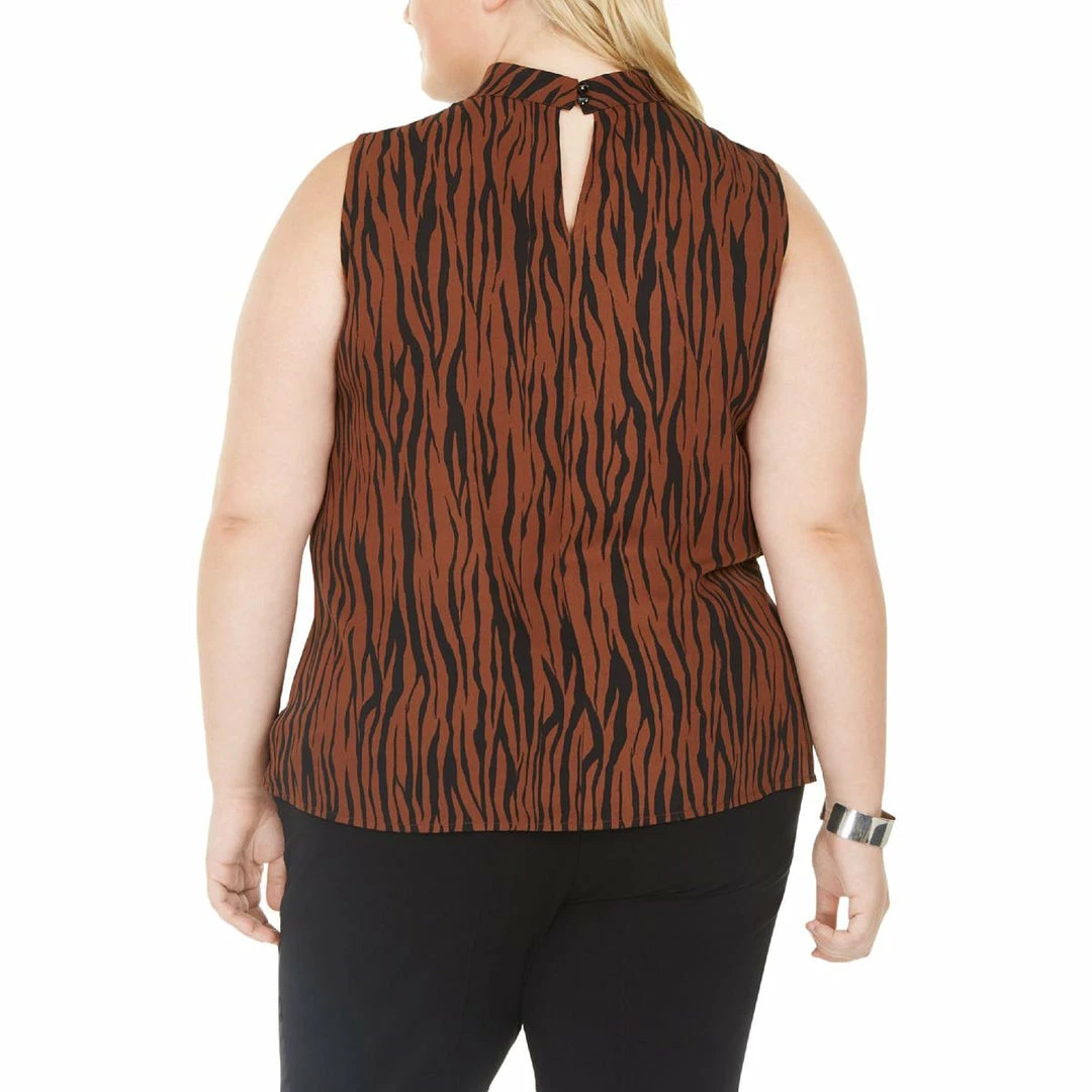 Bar III Plus Womens Keyhole Suit Separate Blouse 4 Bar III Plus Womens Keyhole Suit Separate Blouse - Image 2