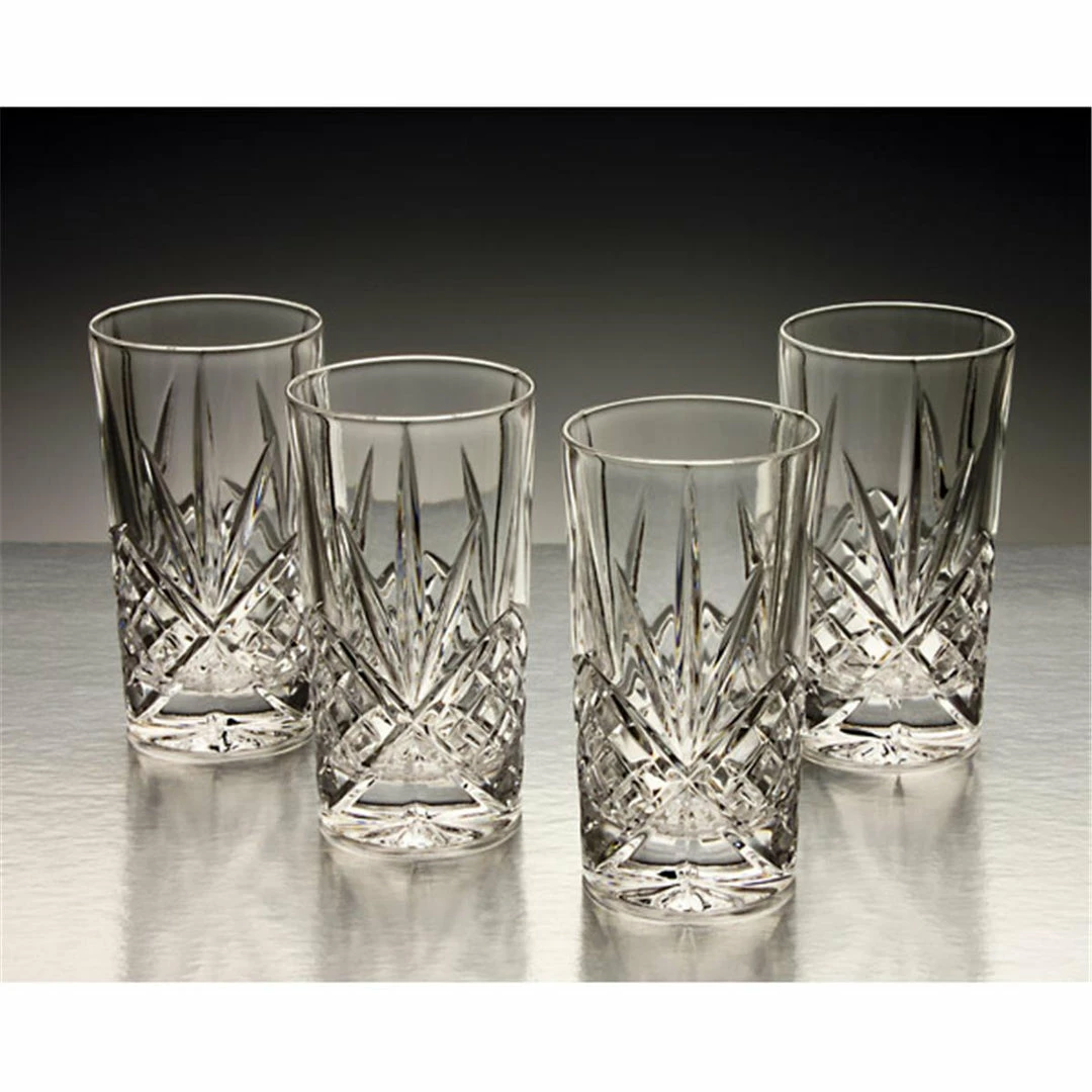Godinger 25723 Dublin Set of Four Crystal Highball Glasses 3 Godinger 25723 Dublin Set of Four Crystal Highball Glasses