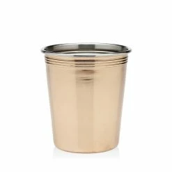Godinger 19419 Plain Mint Julep Cup; Copper