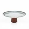 Godinger 67205 Cakeplate Wood Base