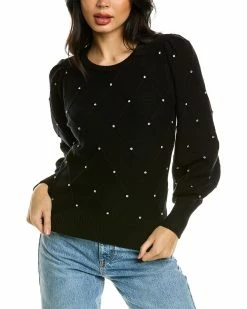 women Design History Embellished Sweater