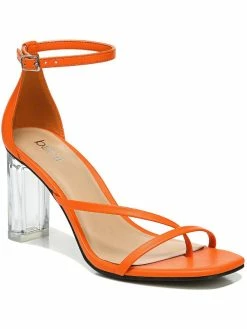 Bar III Blakke Womens Faux Leather Dressy Dress Sandals