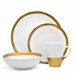 Godinger 70115 Terre Dor Dinnerware Set - 4 Piece