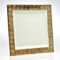 Godinger 95604 Greek Key Square Tray
