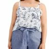 Bar III Plus Womens Printed Ruffle Tank Top -Design History Store Online c21306f0fbf94b1598a865b9bc9e79f2 4f9c661d 1672 47f1 b722 fe94f208f8e1 1080x