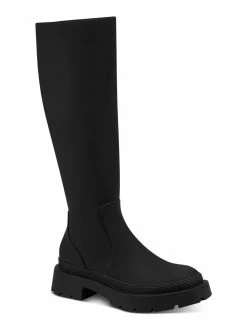 Bar III Twyla Womens Lugged Sole Tall Knee-High Boots