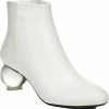 Bar III Giselle Womens Leather Ankle Booties