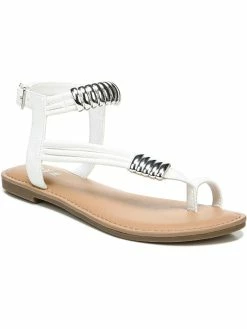 Bar III Vella Womens Embellished Toe Loop Flat Sandals -Design History Store Online d6532f0ef93548839c00e1aaea9c4a85 1080x