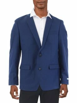 Bar III Mens Woven Slim Fit Two-Button Blazer