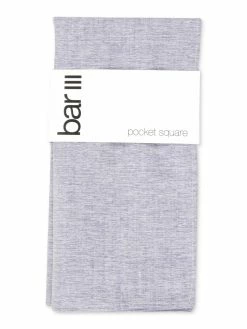 Bar III Beach Mens Cotton Formal Pocket Square
