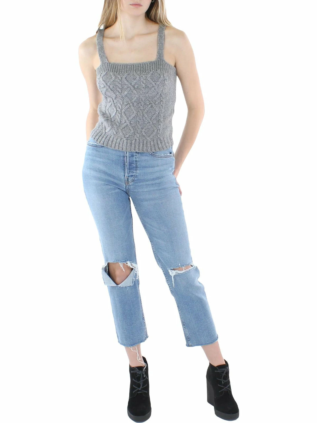 Design History Womens Knit Tank Tank Top 3 Design History Womens Knit Tank Tank Top