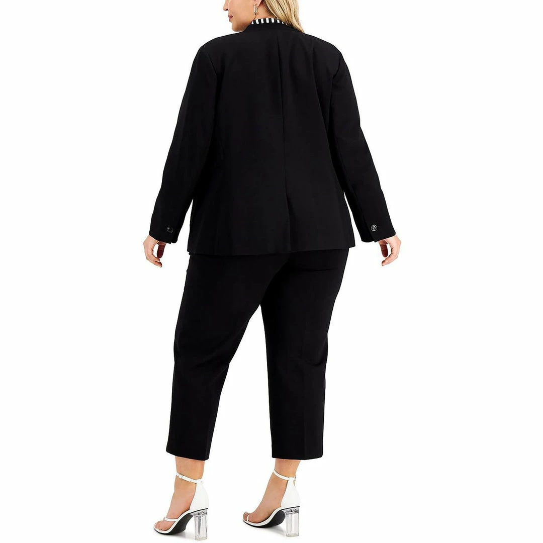 Bar III Plus Womens Office Business Open-Front Blazer 4 Bar III Plus Womens Office Business Open-Front Blazer - Image 2